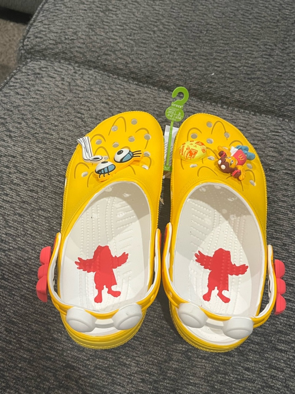 CROCS  McDonald's Birdie Classic Clog Yellow Women's Size 10 /Men's Size 8 New